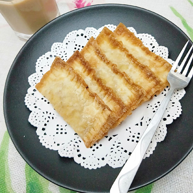 馄饨皮版香蕉派