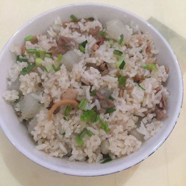 白萝卜饭