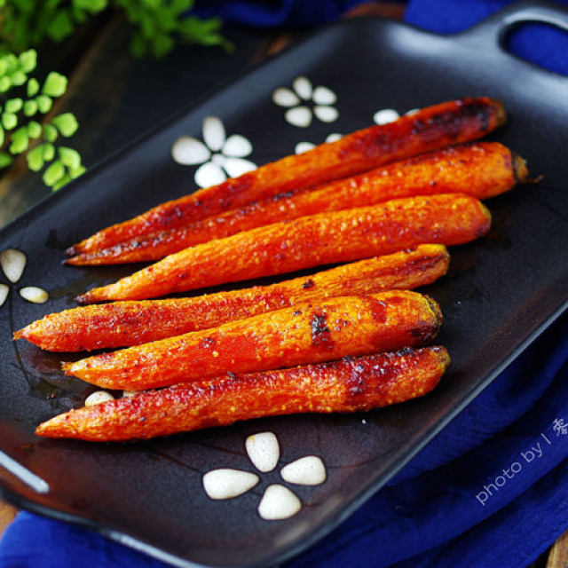 如何烤出好吃的胡萝卜——秘制烤胡萝卜