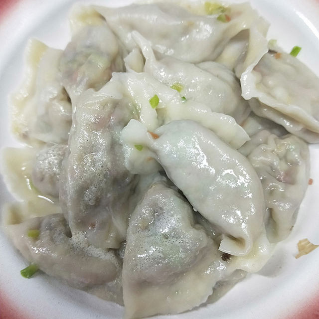 虾仁素饺