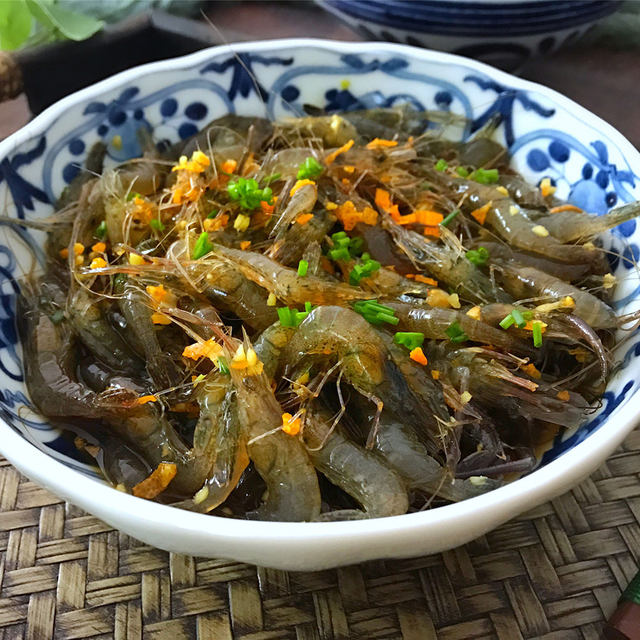 生炝小河虾