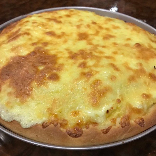 榴莲飘香酥皮厚底披萨🍕