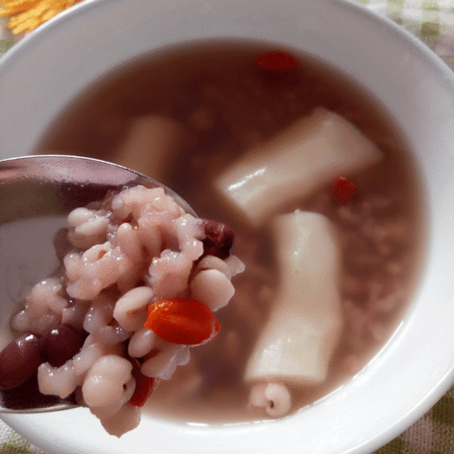 红豆薏米山药粥