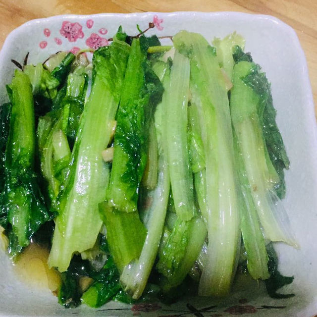 炒油麦菜