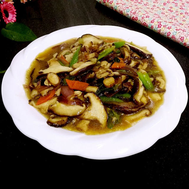 团圆菜-素炒香菇