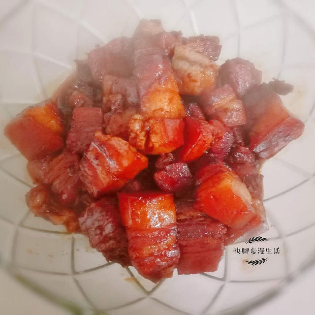 不炒糖色的红烧肉