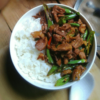 農家小炒肉蓋碼飯