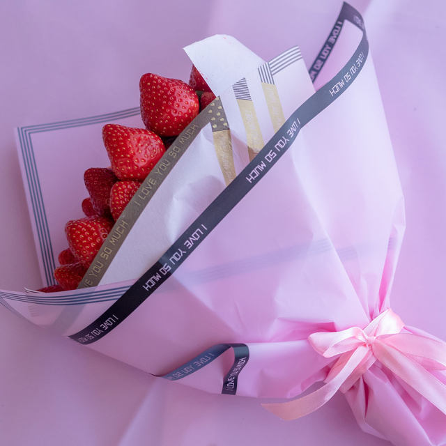 情人节草莓花束【初味日记】
