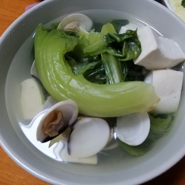 芥菜豆腐蛤蜊汤