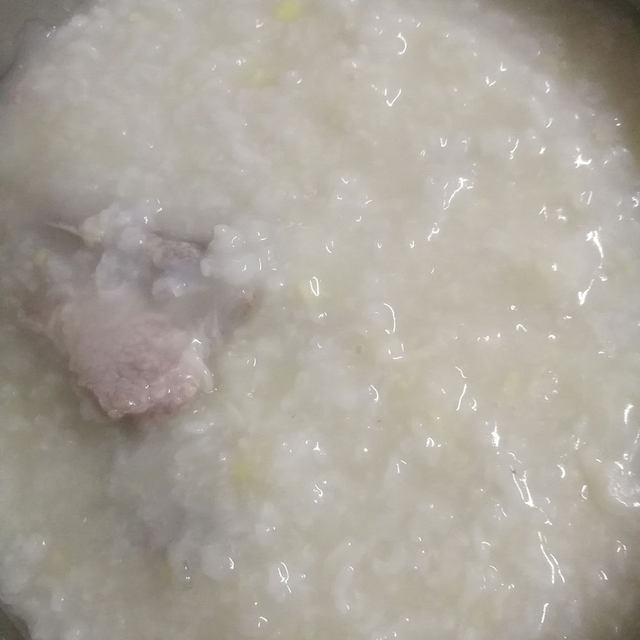 排骨绿豆粥