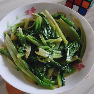 清炒油麥菜的做法大全