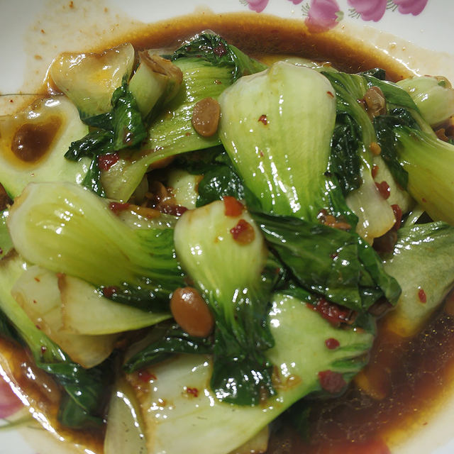 水豆豉炒油菜