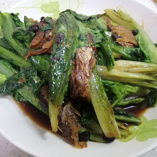 豆豉鯪魚油麥菜