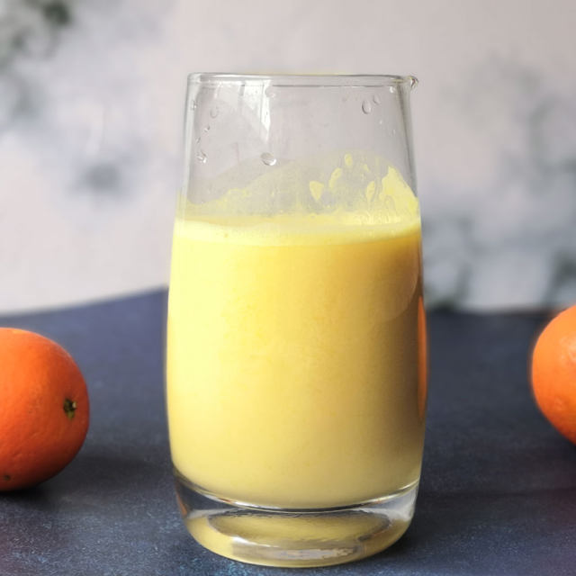 酸奶脐橙汁
