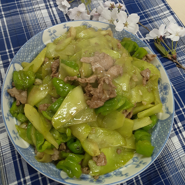 青笋肉片