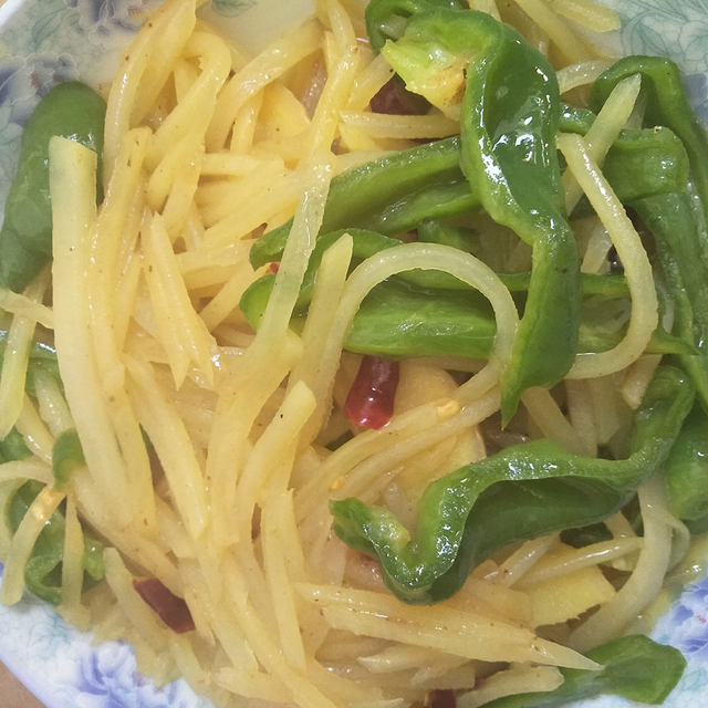 青椒土豆丝