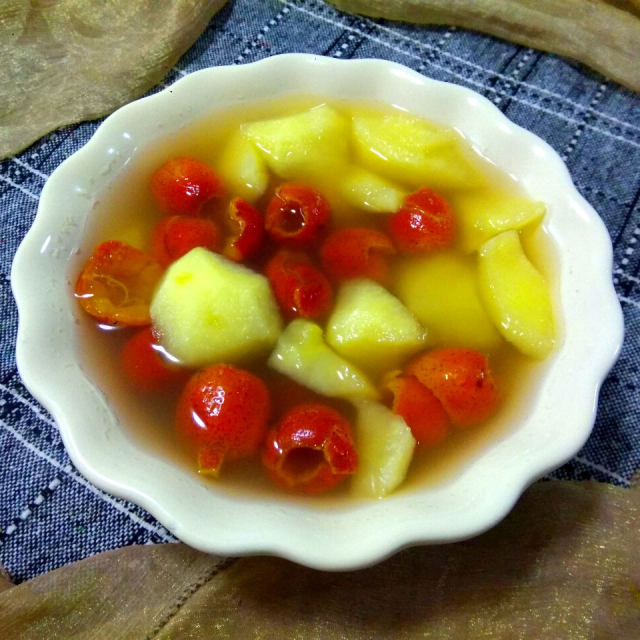 山楂苹果甜汤