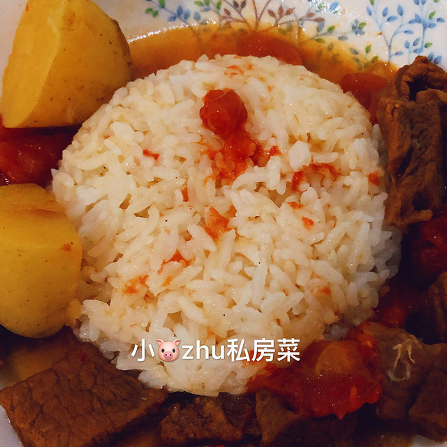 牛肉烩饭