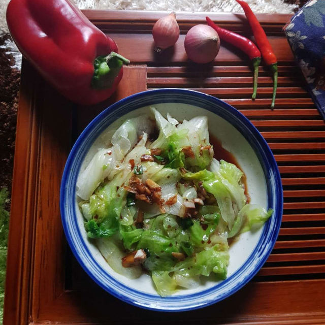 蒜香西生菜