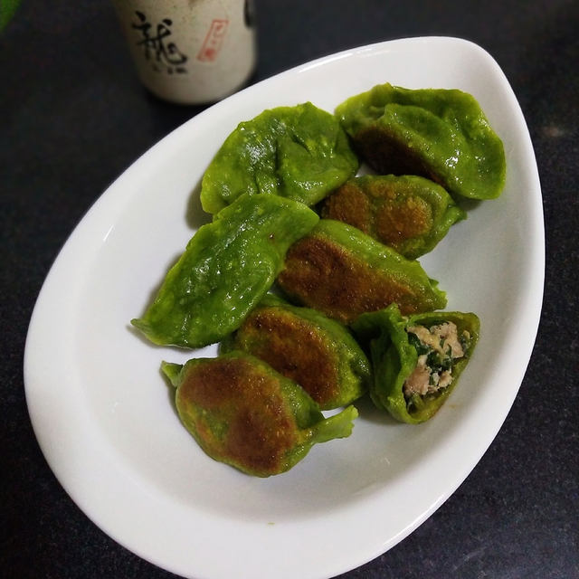 婆婆丁馅生煎饺