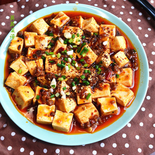 正宗麻婆豆腐的做法 正宗麻婆豆腐怎么做 英英菜谱的菜谱 美食天下