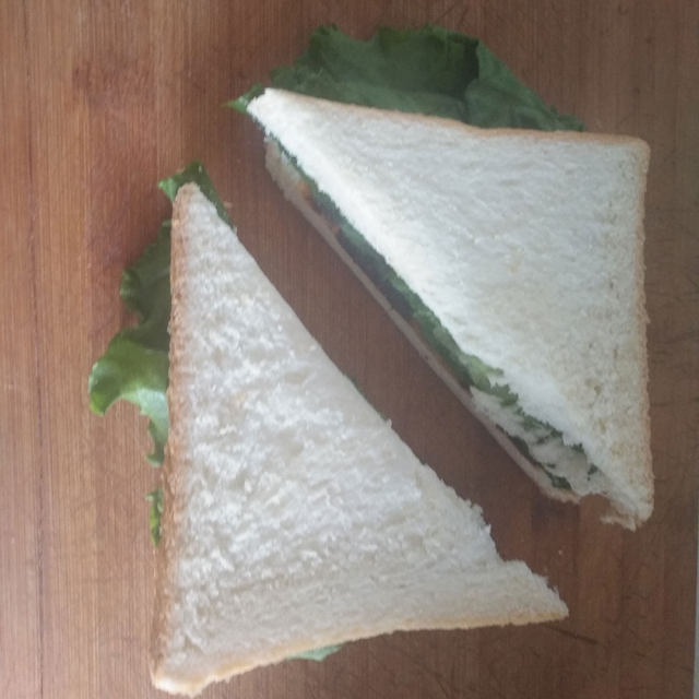 简易版的三明治