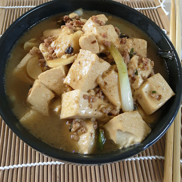 肉沫烧豆腐