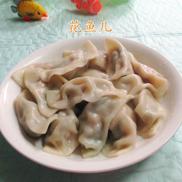 小白菜虾肉馅饺子