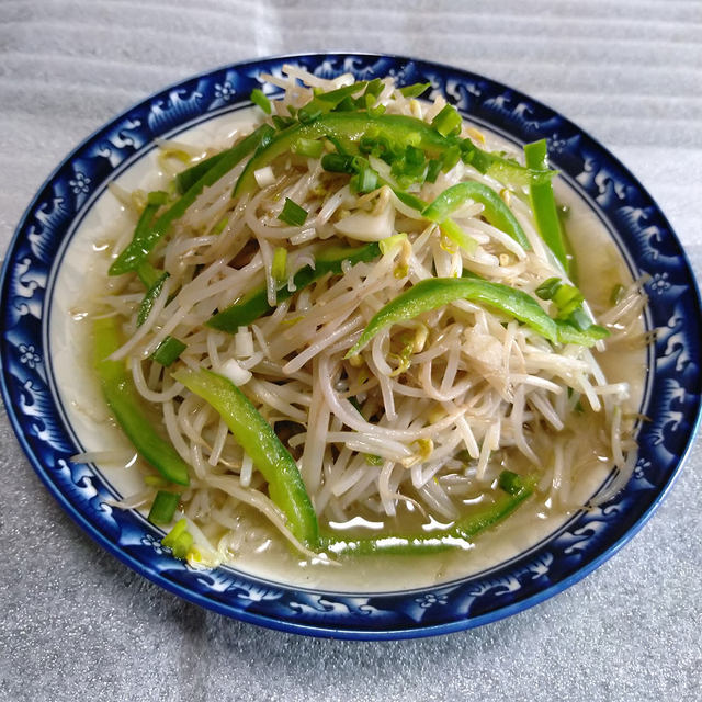 素炒豆芽菜