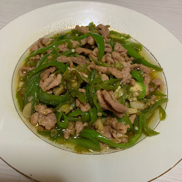 青椒肉丝