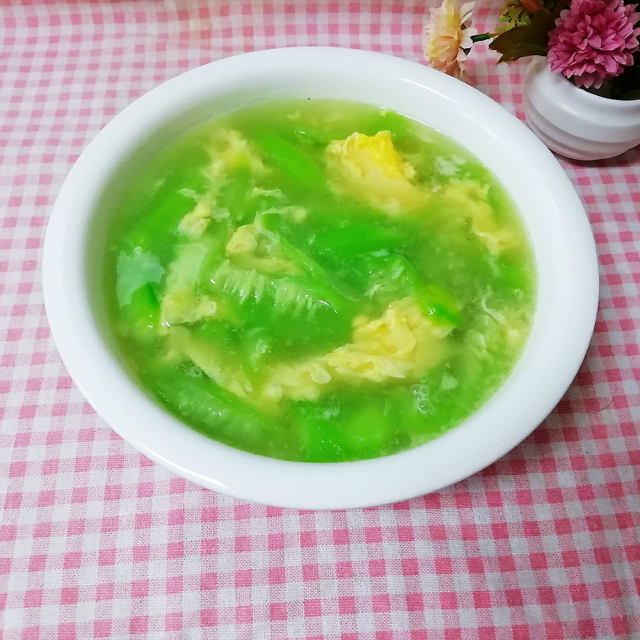 丝瓜鸭蛋汤