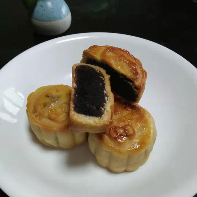 红豆沙月饼