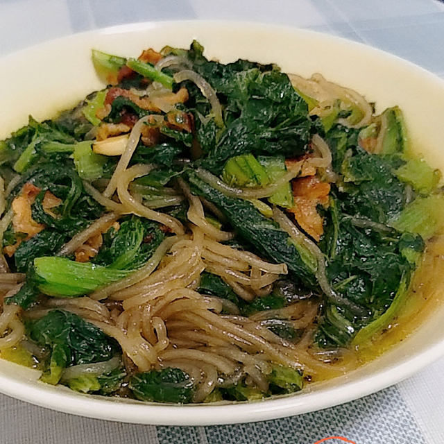 小白菜炖粉条