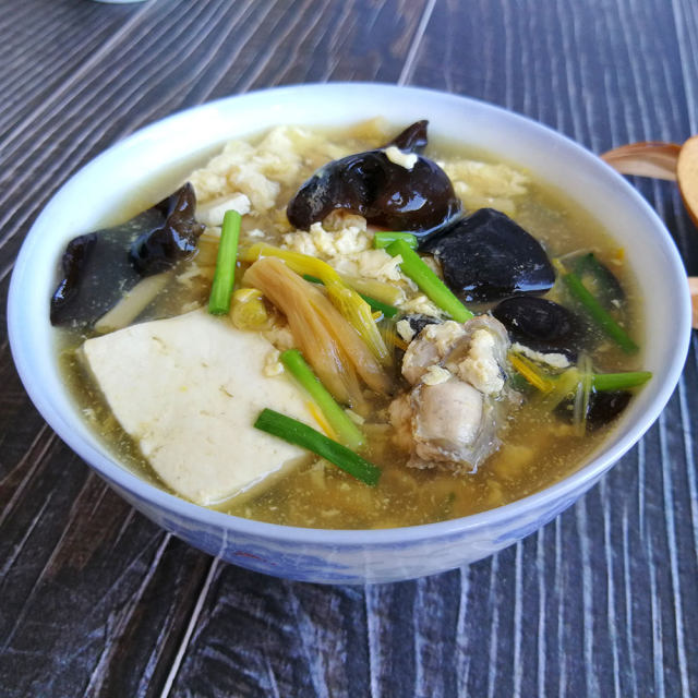 木耳黄花牡蛎汤
