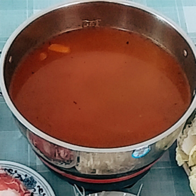 自制番茄火锅锅底