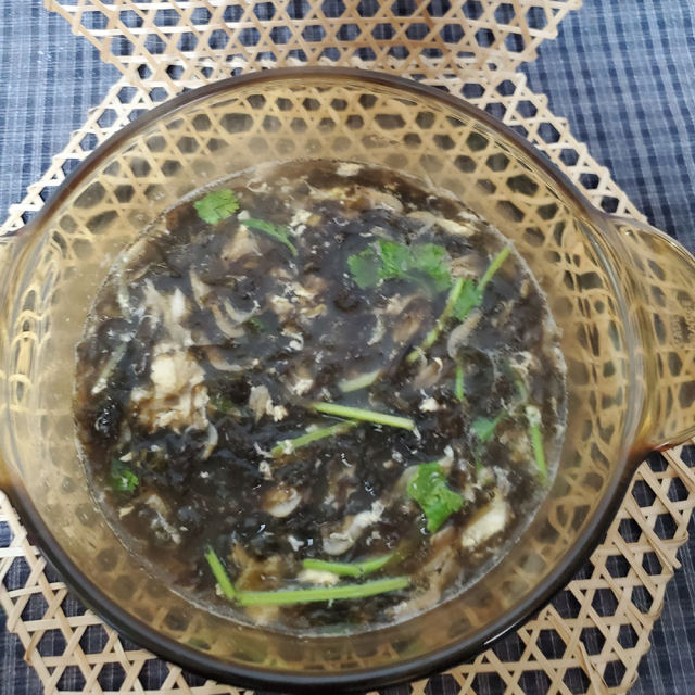 虾皮紫菜蛋汤