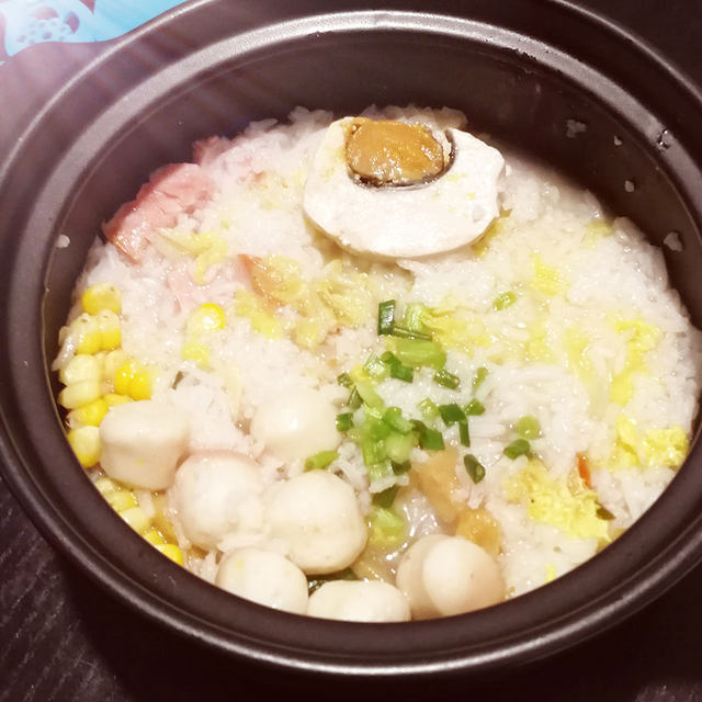 白菜火腿烫饭🍳🥚