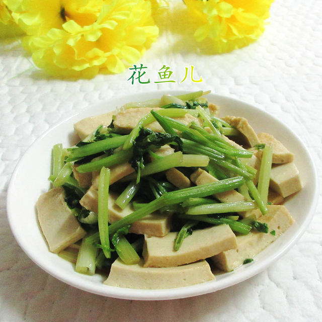 芹菜炒千页豆腐