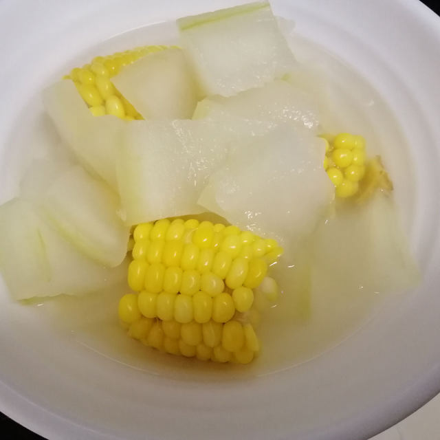 冬瓜玉米汤