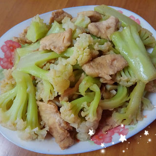 花菜炒肉的做法大全_花菜炒肉的家常做法_怎麼做好吃_圖解做法與圖片