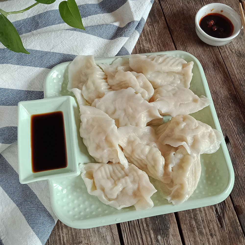 西葫芦素水饺