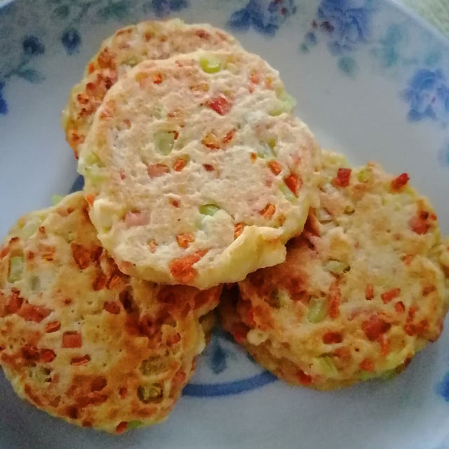 豆腐蔬菜饼