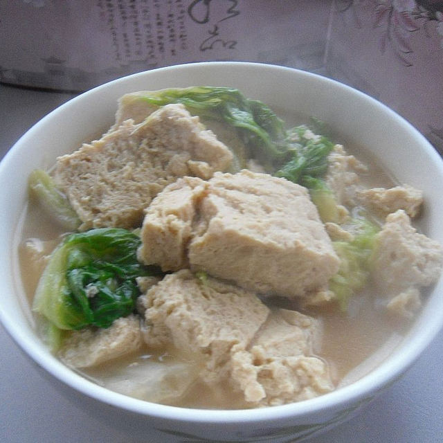 炖冻豆腐