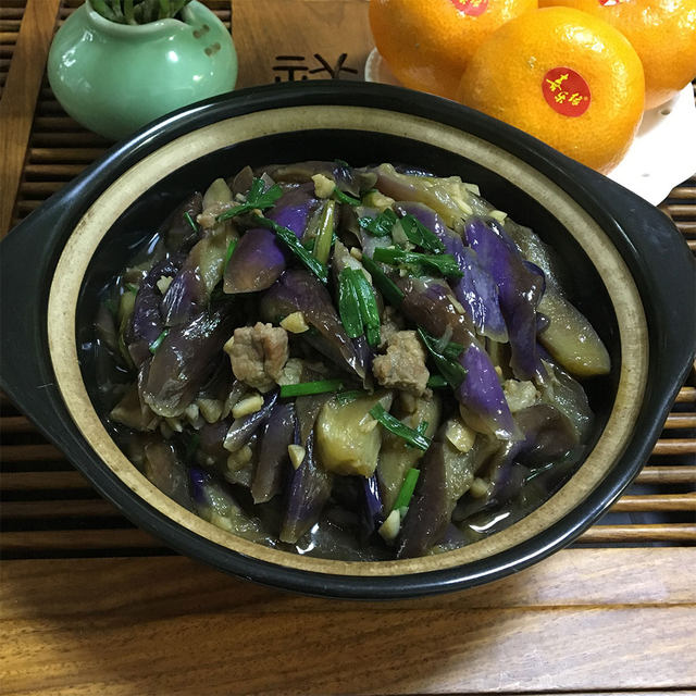 肉末烧茄子