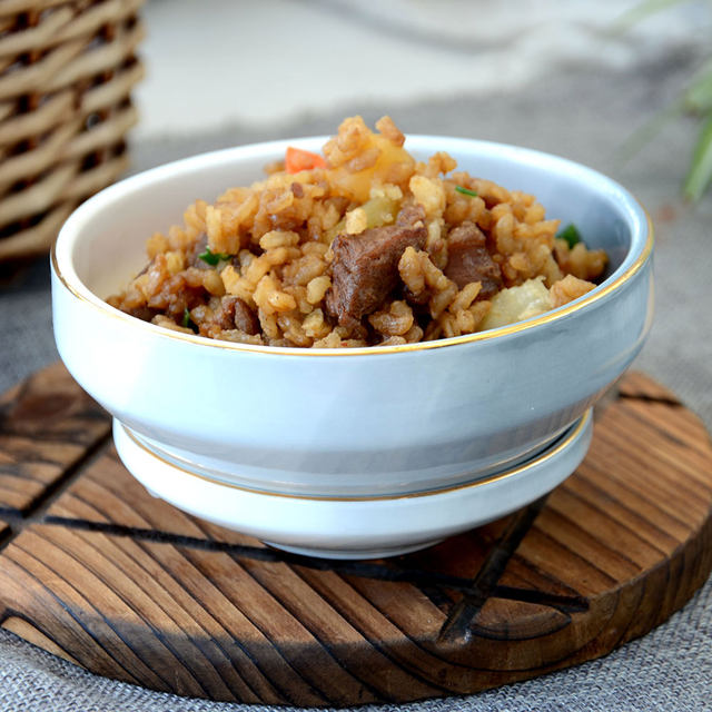 咖喱土豆牛肉焖饭