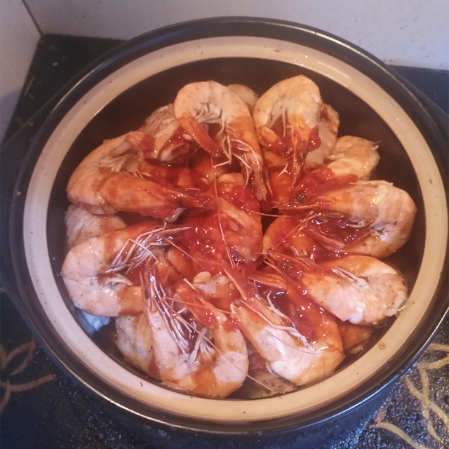 鸡翅大虾三汁焖锅