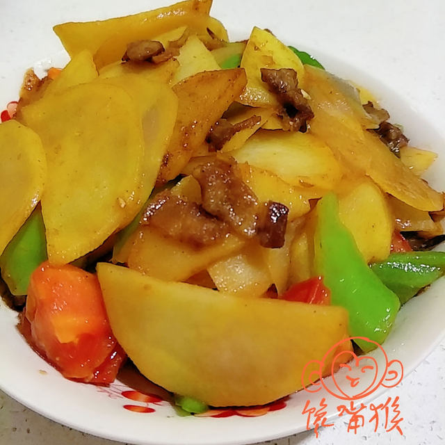 煎肉土豆片