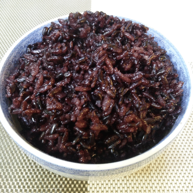黑米饭