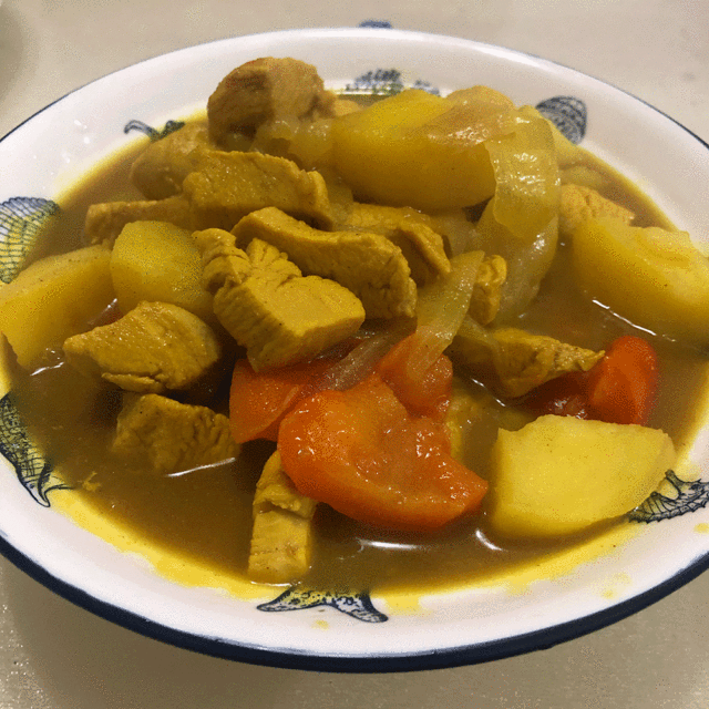 咖喱土豆鸡肉