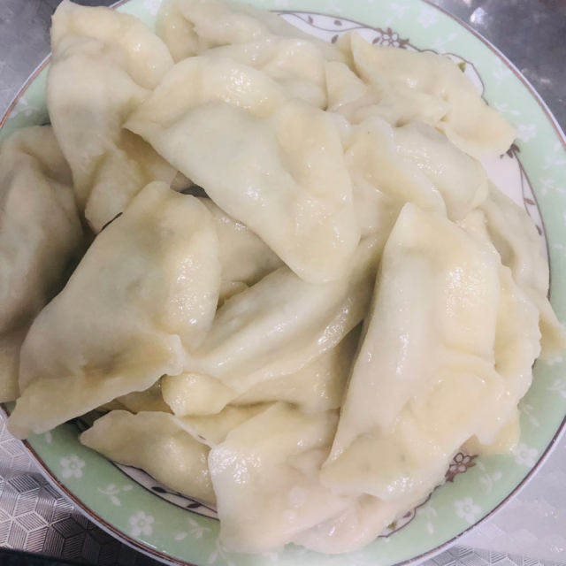 莲菜大肉水饺